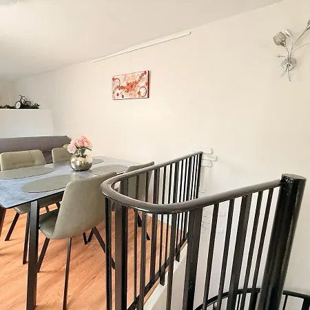 アパート Duplex Fleckenstein - Centre Historique De アグノー